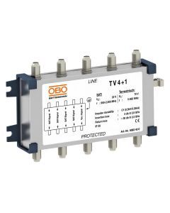 TV 4+1, Überspannungsschutzgerät für Sat-Technik 70V