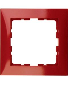 10118962 Rahmen 1fach S.1 rot glänzend