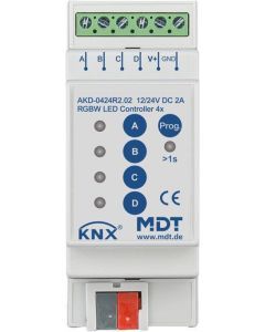 AKD-0424R2.02 LED Controller 4-Kanal 2/4 A, RGBW, 2TE,