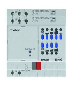 DMG 2 T KNX, KNX Universal-Dimmaktor 2-fach, Grundgerät