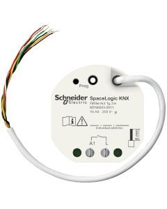 MTN6003-0011, SpaceLogic KNX UP Schaltaktor 1fach mit 3 Binäreingängen