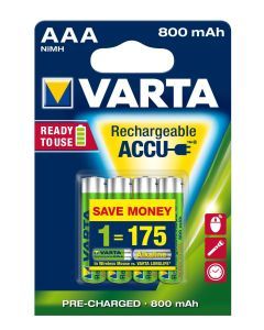 56703, Recharge Accu Power AAA, 4er Blist.*MARKENRECHTE beschränkt EMEA + RU*