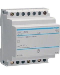 ST312, Sicherheitstrafo 230V/12+24V 25VA 4PLE