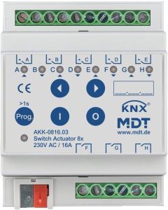 AKK-0816.03 Schaltaktor 8-fach, 4TE, REG, 16 A, 230