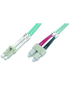 HDK-2532-05/3, LWL-Duplex-Patchkabel SC/LC SC-LC duplex MM 50/125, OM3, 5m