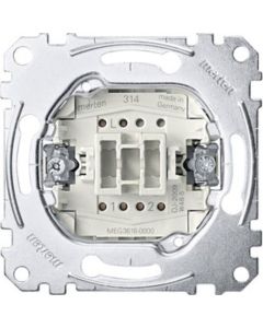 MEG3616-0000, Aus/Wechselschalter-Einsatz, 1-polig, 16 AX, AC 250 V, Steckklemmen