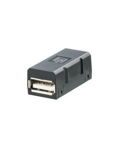 IE-BI-USB-A, USB-Steckverbinder, IP67 mit Gehäuse, Anschluss 1: USB A, Anschluss 2: USB A