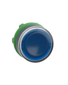 ZB5AW363, Frontelement für Leuchtdrucktaster ZB5, tastend, blau, Ø 22 mm