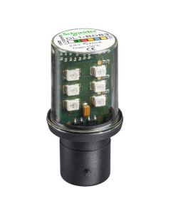 DL1BDB3, LED-Lampe, grün für Befehls- u. Meldegeräte, BA 15d, 24 V
