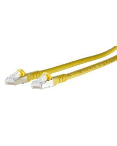 1308450577-E, Patchkabel Cat.6A AWG 26 0,5 m gelb