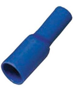 ICIQ2RSH, Isolierter Rundsteckhülsen 1,5-2,5qmm Stecker 5mm blau