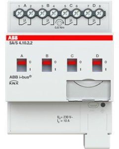 SA/S4.10.2.2, SA/S4.10.2.2 Schaltaktor, 4fach, 10 A, REG