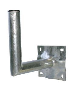 HWAH25-B, Wandhalter Stahl mit Kunststoffkappe, 25cm