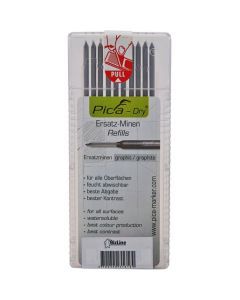 BIZ 790215, Ersatzminen für Grafitminen-Bleistift PICA DRY BIZ 790 214 (x 10), Preis per VPE, VPE = 10 Stück