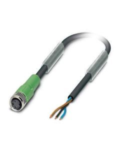 SAC-3P- 5,0-PUR/M 8FS, Sensor-/Aktor-Kabel