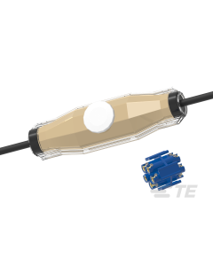 BV-1-43BD-KS1, Gießharz-Verbindungsmuffe 1kV, 4-5x4 mm²-4-5x16 mm², Klemmstein KS1, RAPID 4300B