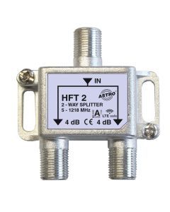 HFT 2, Verteiler 2-fach, 5 - 1218 MHz, Verteildämpfung ca. 4 dB