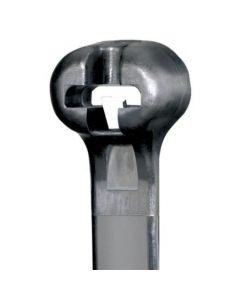 BT2S-M0, Kabelbinder mit Stahlnase, 203x4,7mm, PA 6.6, schw. uv-best., VPE 1000