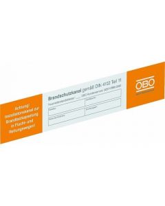 KS-K DE, Kennzeichnungsschild für Kanalsysteme, PVC