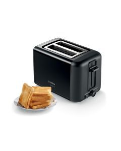 TAT3P423DE, Toaster Kompakt DesignLine jet black polished