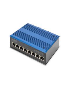 NNETSWINDFE8UMR.01, Industrial 8-Port Fast Ethernet Switch, DIN rail, unmanaged