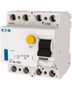 PXF-40/4/03-B, FI-Schalter, allstromsensitiv, 40 A, 4p, 300 mA, Typ B