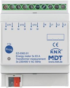 EZ-0363.01 Energiezähler 3-fach 63 A, Wandlermessun