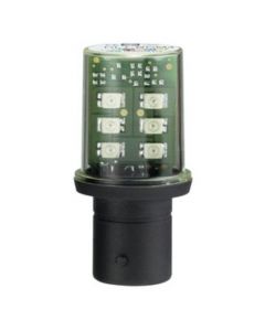 DL1BDB1, LED-Lampe, weiß für Befehls- u. Meldegeräte, BA 15d, 24 V