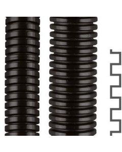 ROHRflex PA 6, AD15,8, Vollkunststoff-Wellschlauch AD 15,8 , schwarz,  50 Meter