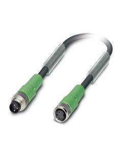 SAC-3P-M 8MS/ 0,6-PUR/M 8FS, Sensor-/Aktor-Kabel /M 8FS