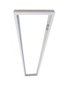 Aufbaurahmen für LED Panel 1245x308 Aufbaurahmen weiß für Panel 1245x308