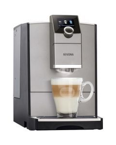 NICR 795, Espresso-/Kaffee-Vollautomat CafeRomatica, Titan / Chrom
