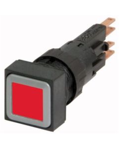 Q18LT-RT, Leuchtdrucktaste, rot, tastend