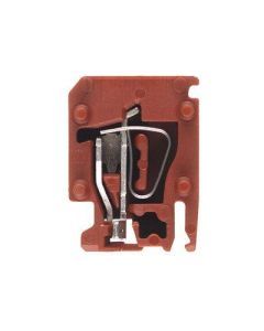 ZVL 1.5 BR, Stecker (Klemmen), Zugfederanschluss, 1.5 mm², 250 V, 17.5 A, Polzahl: 1, braun