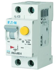 PXK-B16/1N/03-A, FI-/LS-Schalter B-Charakter 16A, 1-polig+N, 300 mA, PXK-B16/1N/03-A