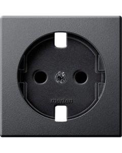 MEG2330-0414 Zentralplatte für SCHUKO-Steckdosen-Eins