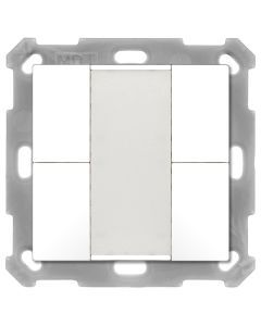 BE-TA5504.G2, KNX Taster 55 4-fach, Reinweiß glänzend