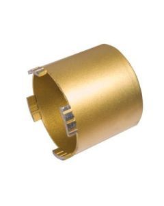 DIA-BOHRKRONE GOLD, Diamant-Dosensenker Universal 82 mm, M16, hinten offen