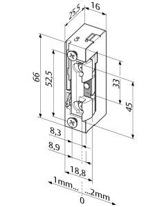 118E130-A71, RADIUS TÖ 118®E.130 O.STULP AUSFR., 10-24 V AC/DC (11-13V GS eE) UNIV.