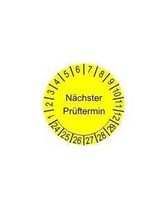 INP-E-29 Prüfplakette 24, 25, 26, 27, 28,29 (30mm