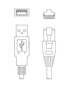 KB USB-2 IT190x, Verbindungsleitung