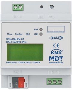 SCN-DALI64.03, DALI Control IP64 Gateway mit Webinterface, 4TE, REG