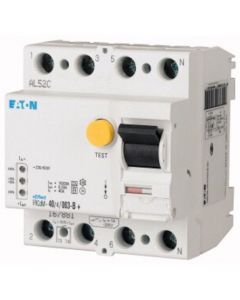 FRCDM-40/4/03-G/B, Digitaler FI-Schalter, allstromsensitiv, 40 A, 4p, 300 mA, Typ G/B
