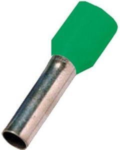 ICIAE1612GRÜ, Isolierte Aderendhülse DIN 46228 Teil 4, 16qmm 12 mm Länge verzinnt grün