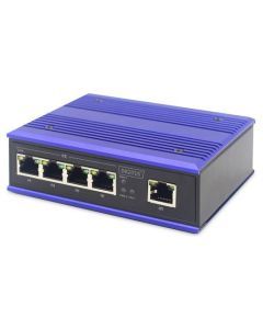 NNETSWINDFE5UM.01, Industrial 5-Port Fast Ethernet Switch, DIN rail, unmanaged