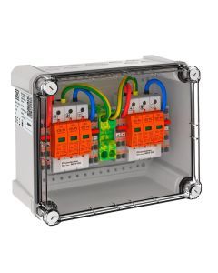 PVG-BC 900K  220, Generatoranschlusskasten 2x2 PV-String auf 2 WR-MPP 900V DC