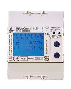 EcoCount SL 5//1A MID S0 0.01-1(6)A, EcoCount SL 5//1A, MID, S0  0.01-1(6)A, 3x230/400V f. Wirk- + Blindverbrauch, 4-Leiter, 3x230/400, 0,01-1(6)A