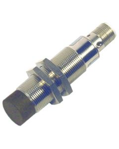KIN-M18PS/008-KL2, Induktiver Näherungsschalter, M18, PNP, Schließer, Kabel 2 m, Einbau nicht bündig, Schaltabstand 8 mm