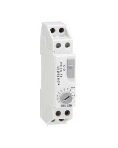 NTLZS1TEAVW.01, Elektronischer Treppenlichtzeitschalter, Ausschaltvorwarnung, Verteiler-Einbau 17,5mm, Handschalter für Minuten- oder Dauerlicht