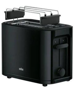 HT 3010 BK 1.000 W, Doppelschlitztoaster, schwarz,